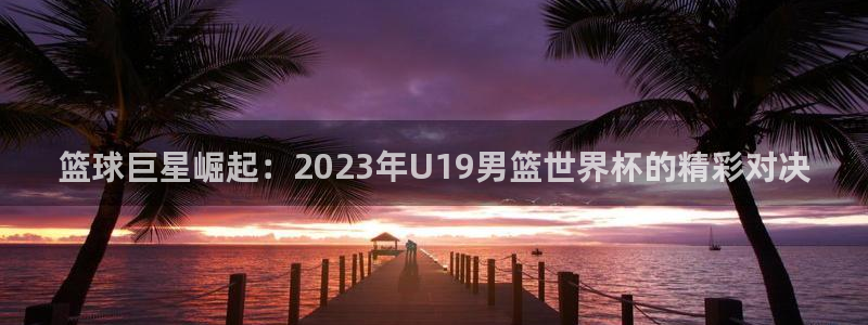 英格兰联赛杯直播：篮球巨星崛起：2023年U19男篮世界杯的精彩对决